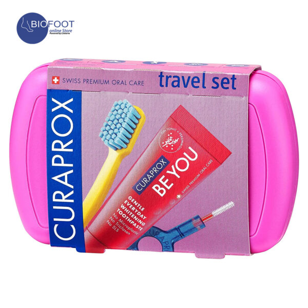 Curaprox Travel Set Pink