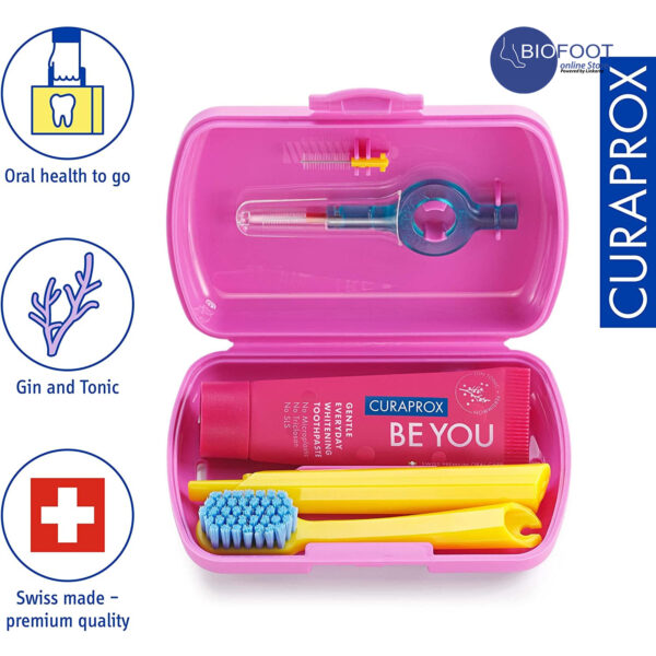Curaprox Travel Set Pink - Image 2