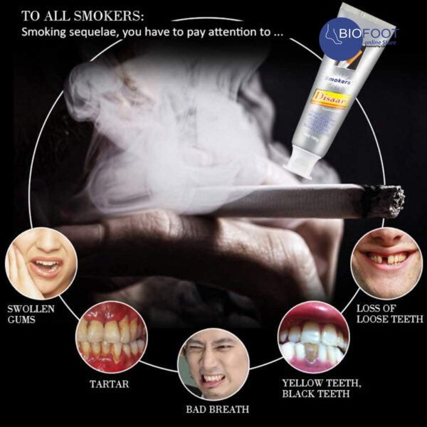 Disaar Smokers Toothpaste 100g - Image 4