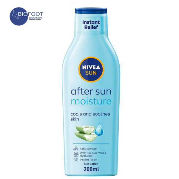 Nivea After Sun Moisture Cools & Soothes Skin lotion 200ml