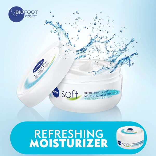 Nivea Soft Refreshing Moisturizing Cream 100ml - Image 2