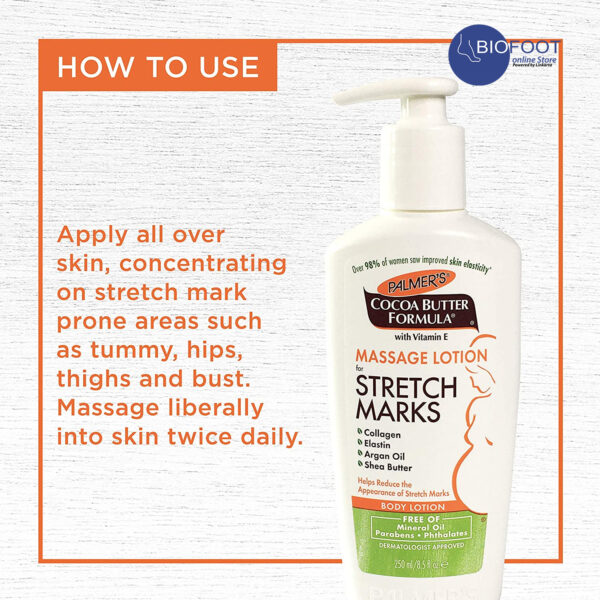 Palmer's Stretch Mark Massage Lotion 250ml - Image 4