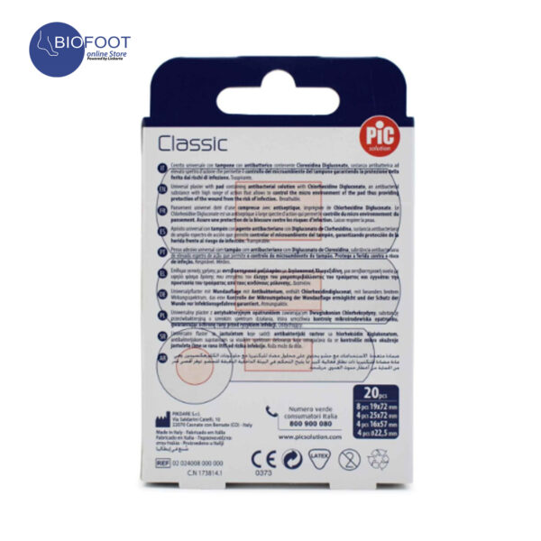 Pic Solution Classic Universal Plaster MIX 20pcs - Image 2