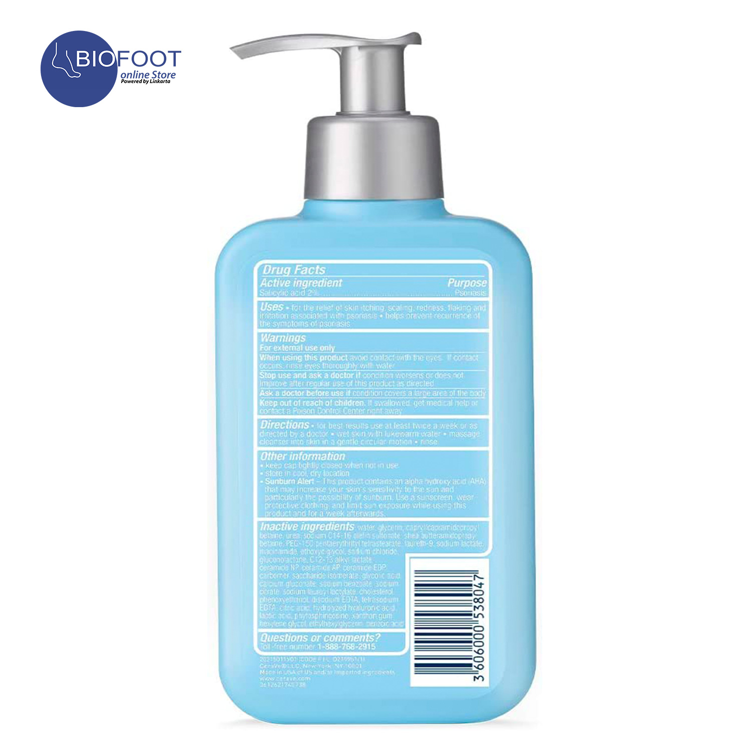 CeraVe Psoriasis Cleanser 237ml Online Shopping Dubai, UAE Linkarta