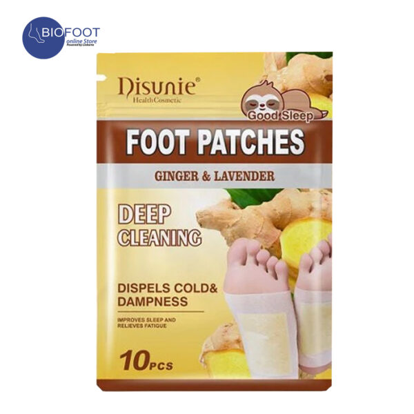 Disunie Foot Patches Deep Cleaning Ginger & Lavender 10pcs