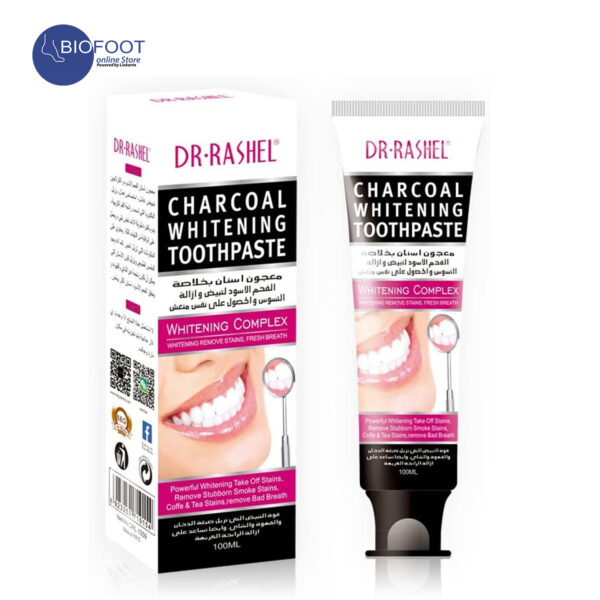 Dr. Rashel Charcoal Whitening Toothpaste 100ml