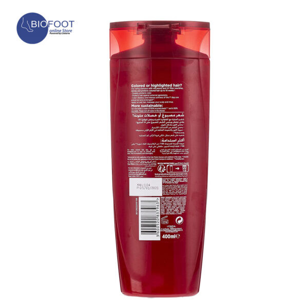 Loreal Elvive Color Protect Color Protecting Shampoo 400ml - Image 2