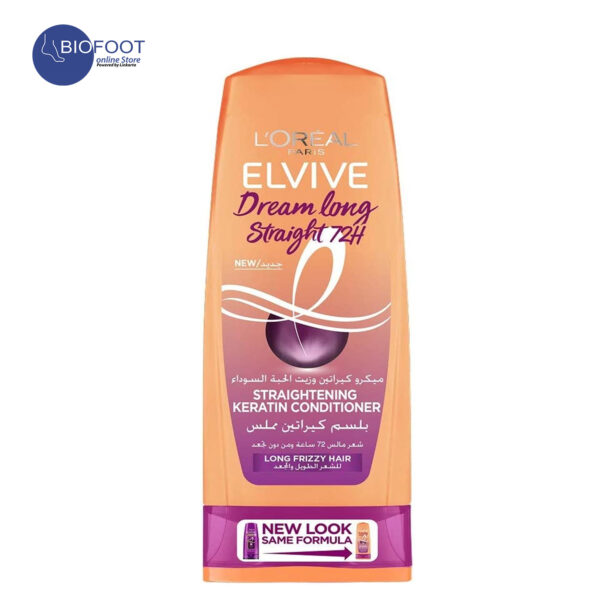 Loreal Elvive Dream Long Straight 72H Straightening Keratin Conditioner 400ml