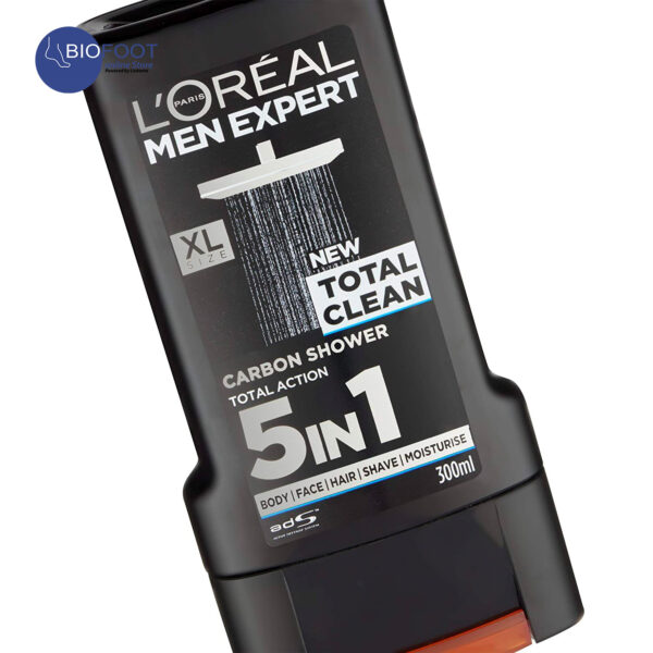 Loreal Men Expert Total Clean Carbon Shower 5IN1 300ml - Image 2
