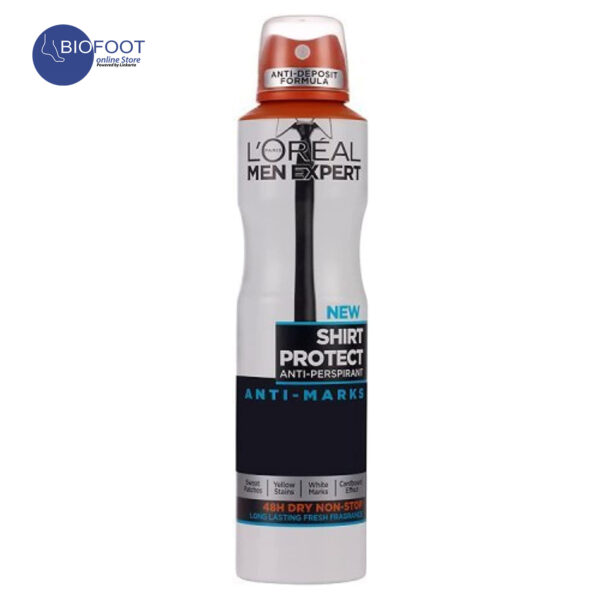 Loreal Paris Men Expert Shirt Protection Anti Perspirant 48h 250ml