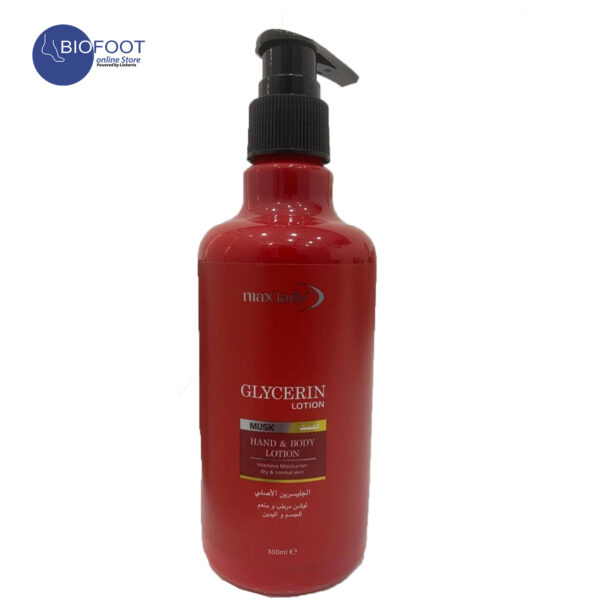 Max Lady Glycerin Musk Hand & Body Lotion 300ml - Image 2