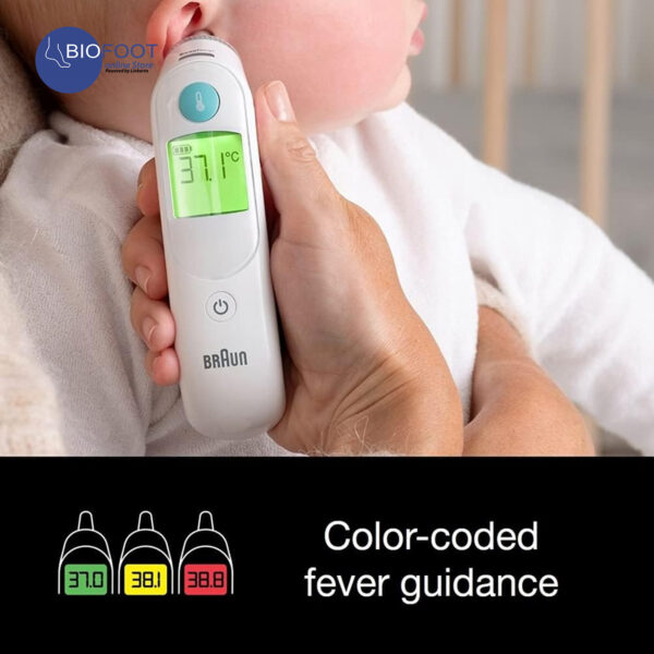 BRAUN Thermoscan 6 Ear Thermometer IRT6515 - Image 2
