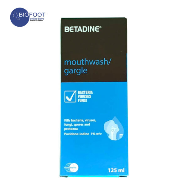 Betadine Mouthwash Gargle 125ml