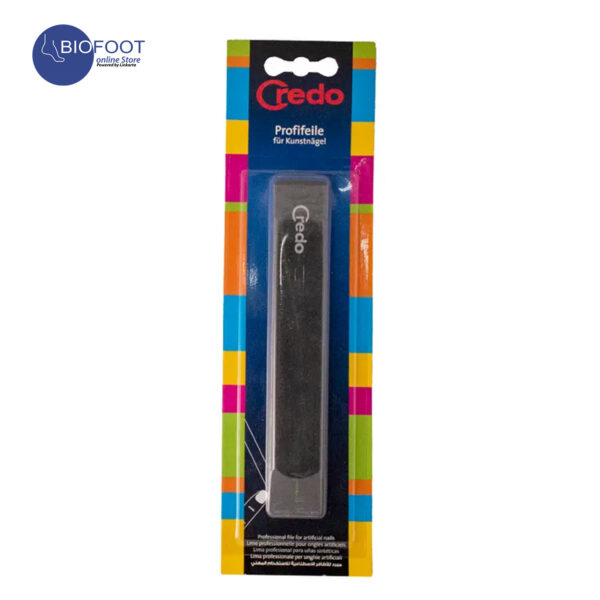 CREDO Prof Nail File- ARTIF Nails Black Blaster 27210
