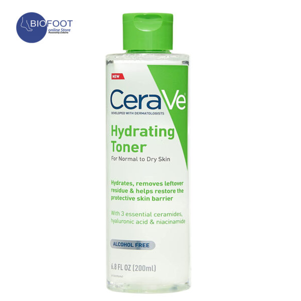 Cerave Hydrating Toner for Normal Skin to Dry Skin 200ml