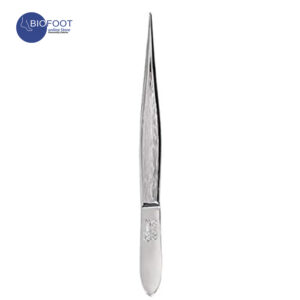 Credo Tweezer 3'' Pointed Nickel Plated 14010