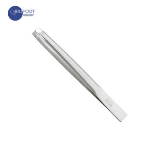 Credo Tweezers Straight 3'' Matt Chromium Blaster 13018