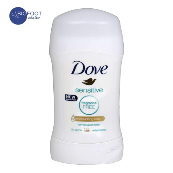 Dove Sensitive Moisturising Cream 48H 40g