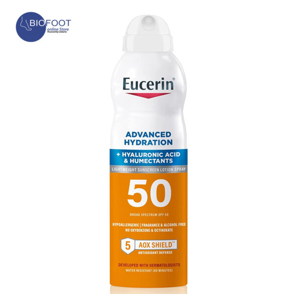 Eucerin Sun Advanced Hydration SPF 50 Sunscreen Lotion Spray 170g