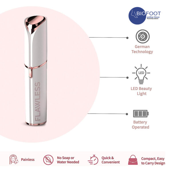 Finishing Touch Flawless Women's Painless Facial Hair Remover - Image 4