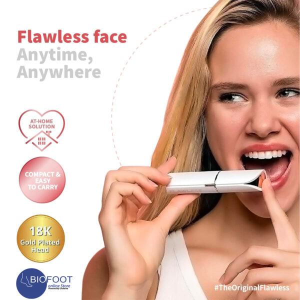 Finishing Touch Flawless Women's Painless Facial Hair Remover - Image 7