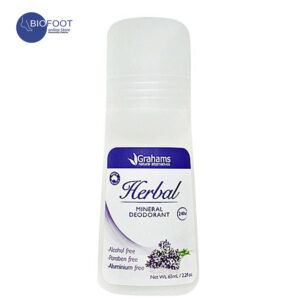 Grahams Herbal Mineral Deodorant Roll 65ml