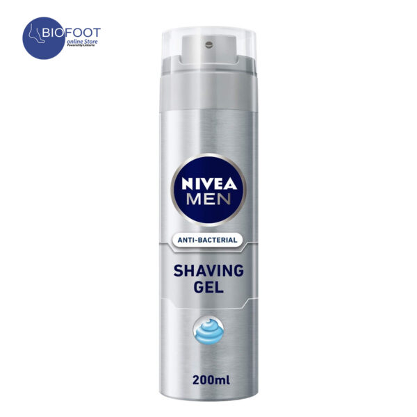 Nivea Men Skin Protection Shaving Gel Silver Protect 200ml