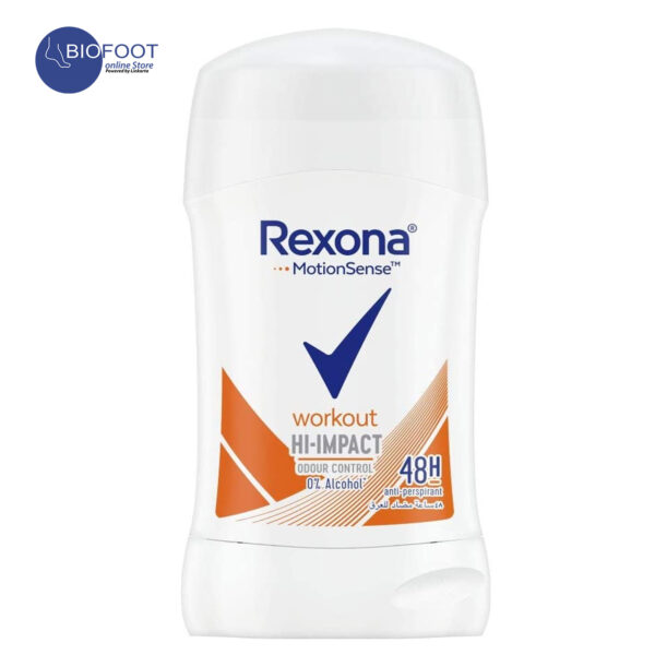 Rexona Workout Hi-Impact Odour Control48H Antiperspirant  Stick 40ml