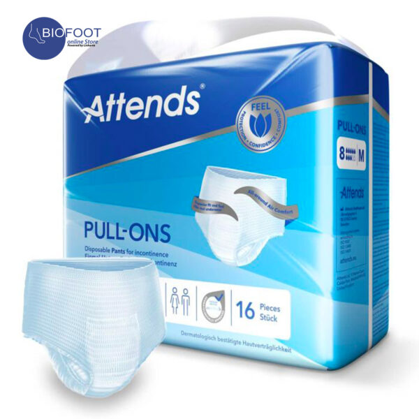 Attends Adult Diapers Pull0Ons Medium 16'S