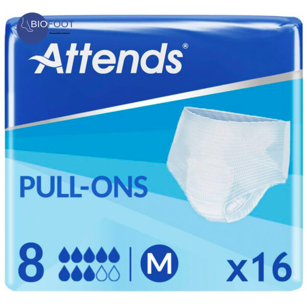 Attends Adult Diapers Pull0Ons Medium 16'S - Image 3