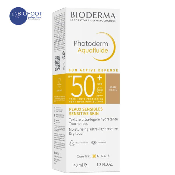 Bioderma Photoderm Aquafluide SPF 50+ Doree Golden 40ml