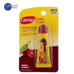 Carmex Fresh Cherry Moisturizing Lip Balm SPF15 10g