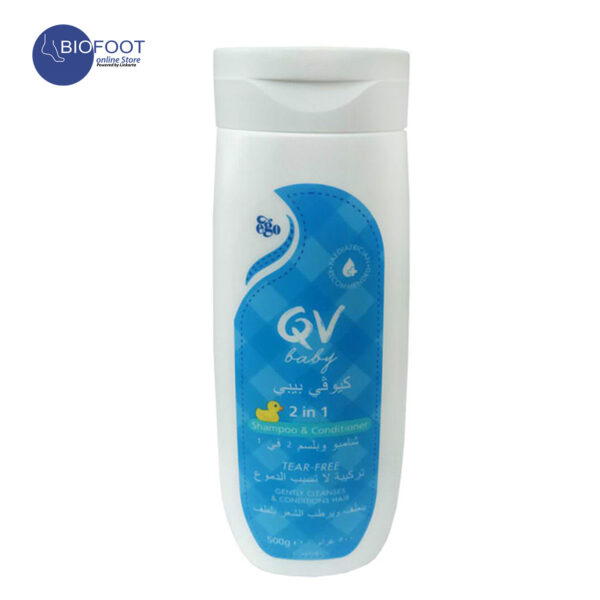 QV Baby 2in1 Shampoo and Conditioners Tear Free 500g