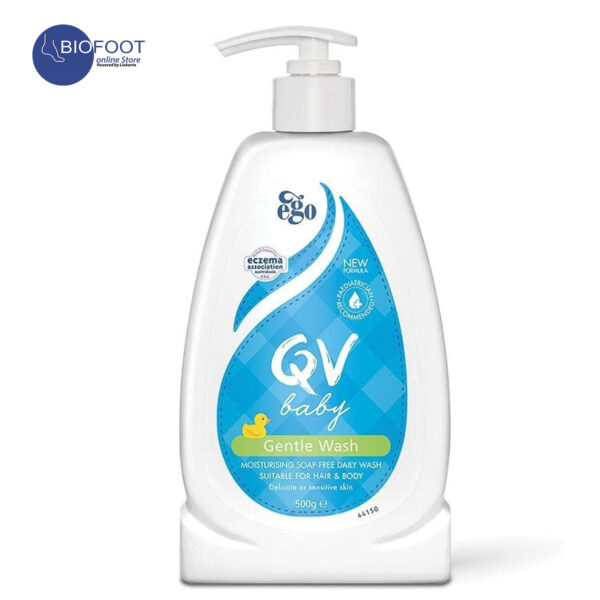 QV Baby Gentle Wash Mild Cleansing for Hair and Body 500g