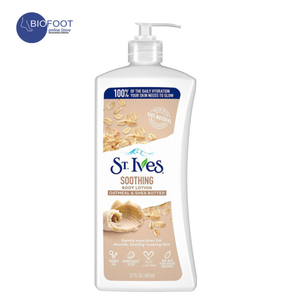 St Ives Soothing Body Lotion Oatmeal & Shea Butter 621ml