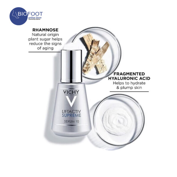 Vichy LiftActiv Serum 10 Supreme With Hyaluronic Acid 30ml - Image 2