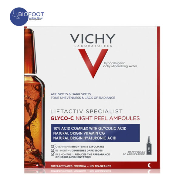 Vichy Liftactive Glyco-c Night Peel Ampoules 2ml 30's