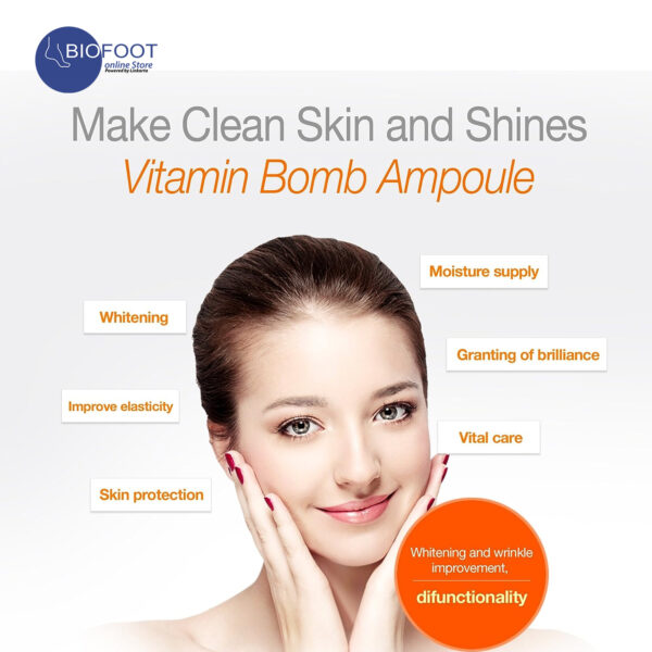 BRTC Vitalizer C 10 Ampoule, Brighting & Anti-Wrinkle Vitamin Ampoule Contains Ten Different Types Of Vitamin 10% and Hippophae Rhamnoides Fruit Extract Rich In Vitamin C - 30 mL - Image 5