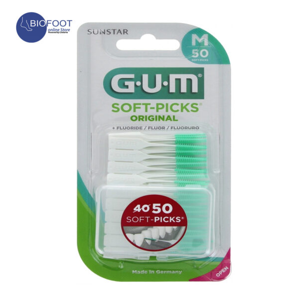 GUM Soft Picks Original M 50 Soft Picks