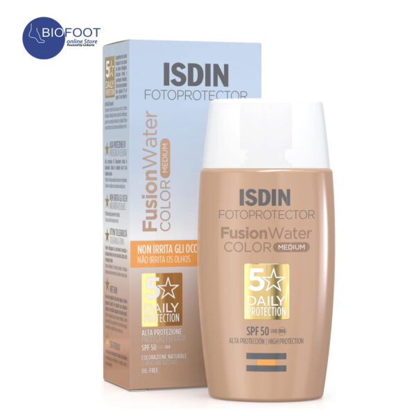 ISDIN Fusion Water Fotoprotector Color Medium SPF50 50