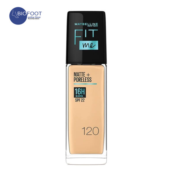 Maybelline Fit Me Matte + Poreless 16H SPF22 120 30ml