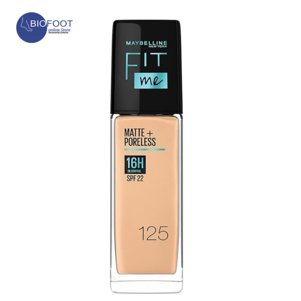 Maybelline Fit Me Matte + Poreless 16H SPF22 125 30ml