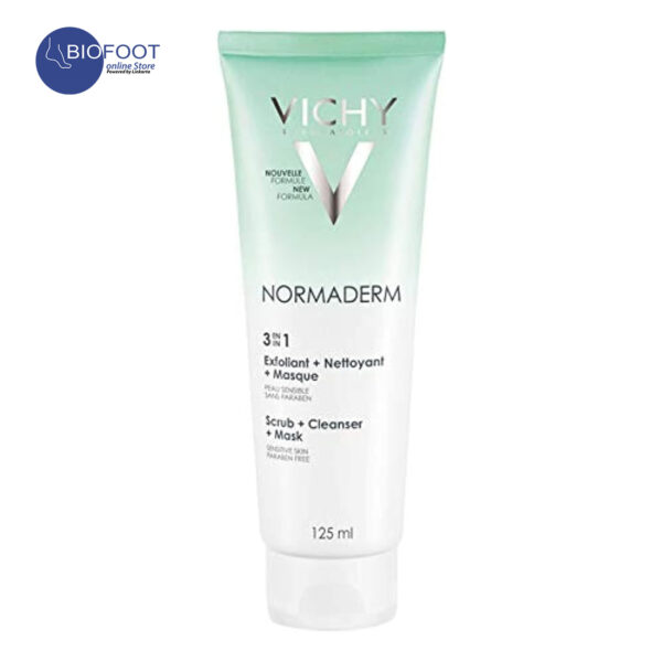 Vichy Normaderm 3IN1 Exfoliant + Nettoyant + Masque 125ml