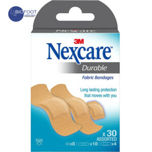 Nexcare Durable Fabric Bandage 30 Assorted
