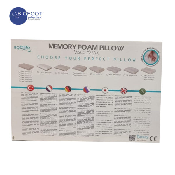 SoftLife Visco Elastic Memory Foam Pillow - Image 2