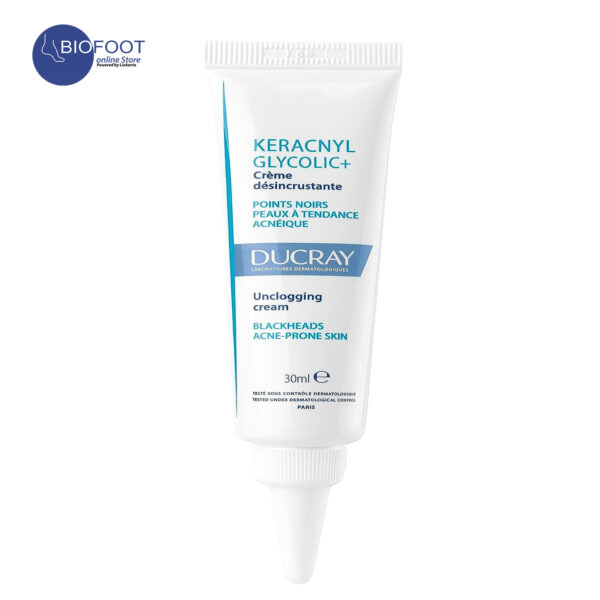 Ducray Keracnyl Glycolic+ Unclogging Cream 30ml