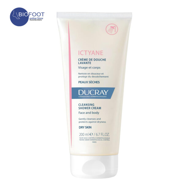 Ducray Ictyane Cleansing Shower Cream 200ml