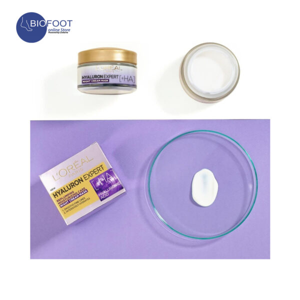 Loreal Hyaluron Expert Repluming Moisturizing Night Cream Mask 50ml - Image 4