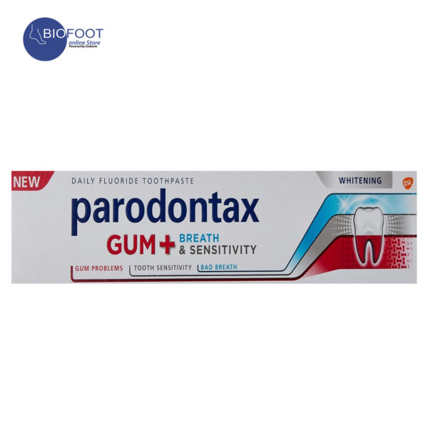 Parodonrx GUM+ Breath & Sensitivity Whitening Toothpaste 75ml