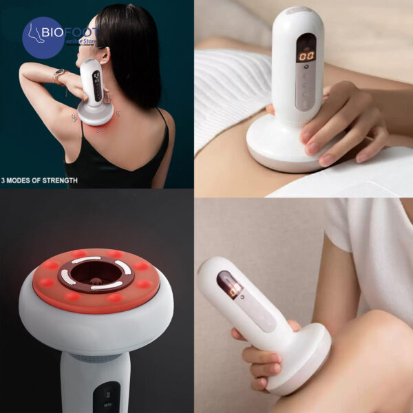 Techlove Multifunctional Cupping device with EMS Electro-stimulation, CI160A
<br>
جهاز الحجامة الإلكتروني متعدد المهام مع التحفيز الكهربائي النشط - Image 8